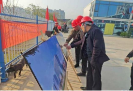 市城投公司副總經(jīng)理劉師瑞一行深入后河吉安里商業(yè)中心項(xiàng)目調(diào)研